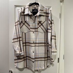 Holister Plaid Shacket